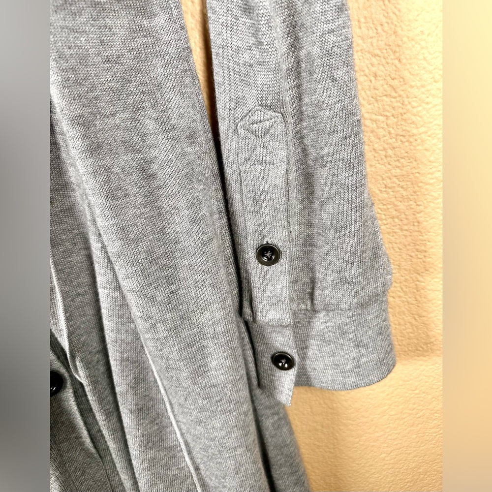 Free People Sweater Dress/Jacket/Cardigan Gray Button Down Long Sleeve - Picture 7 of 12